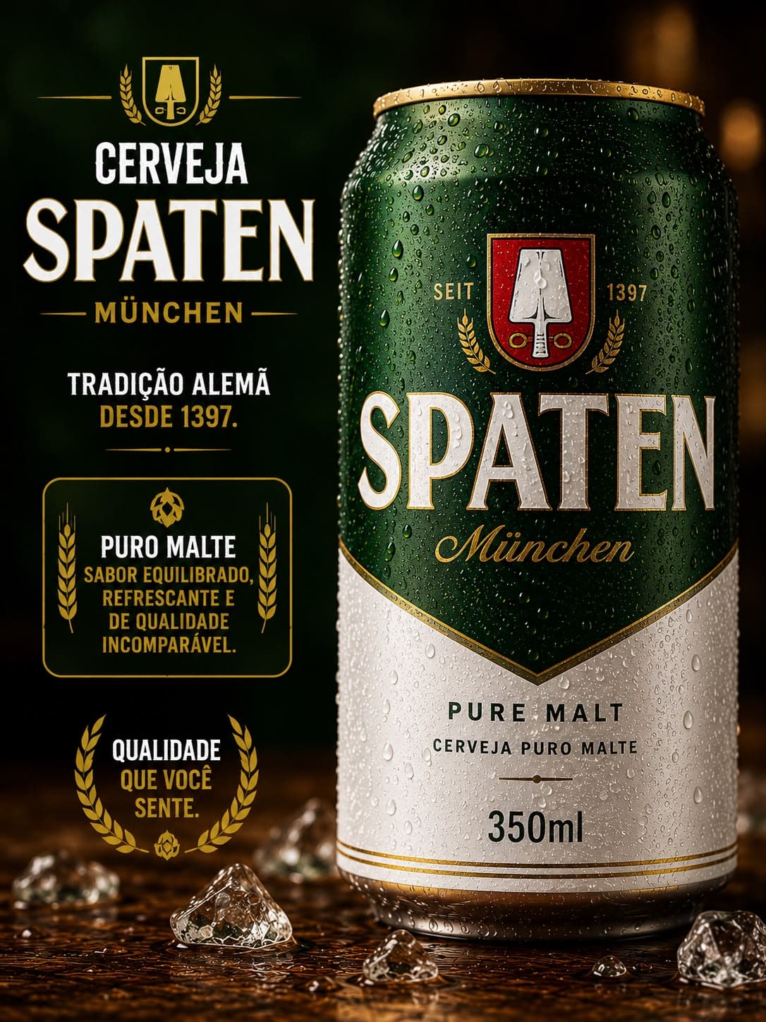 Cerveja Spaten 350ml